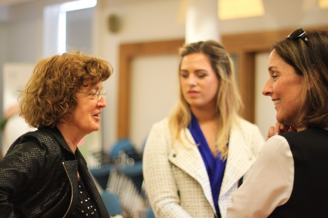 Maureen Sheehy, Amy Bartlett and Grace AUngier